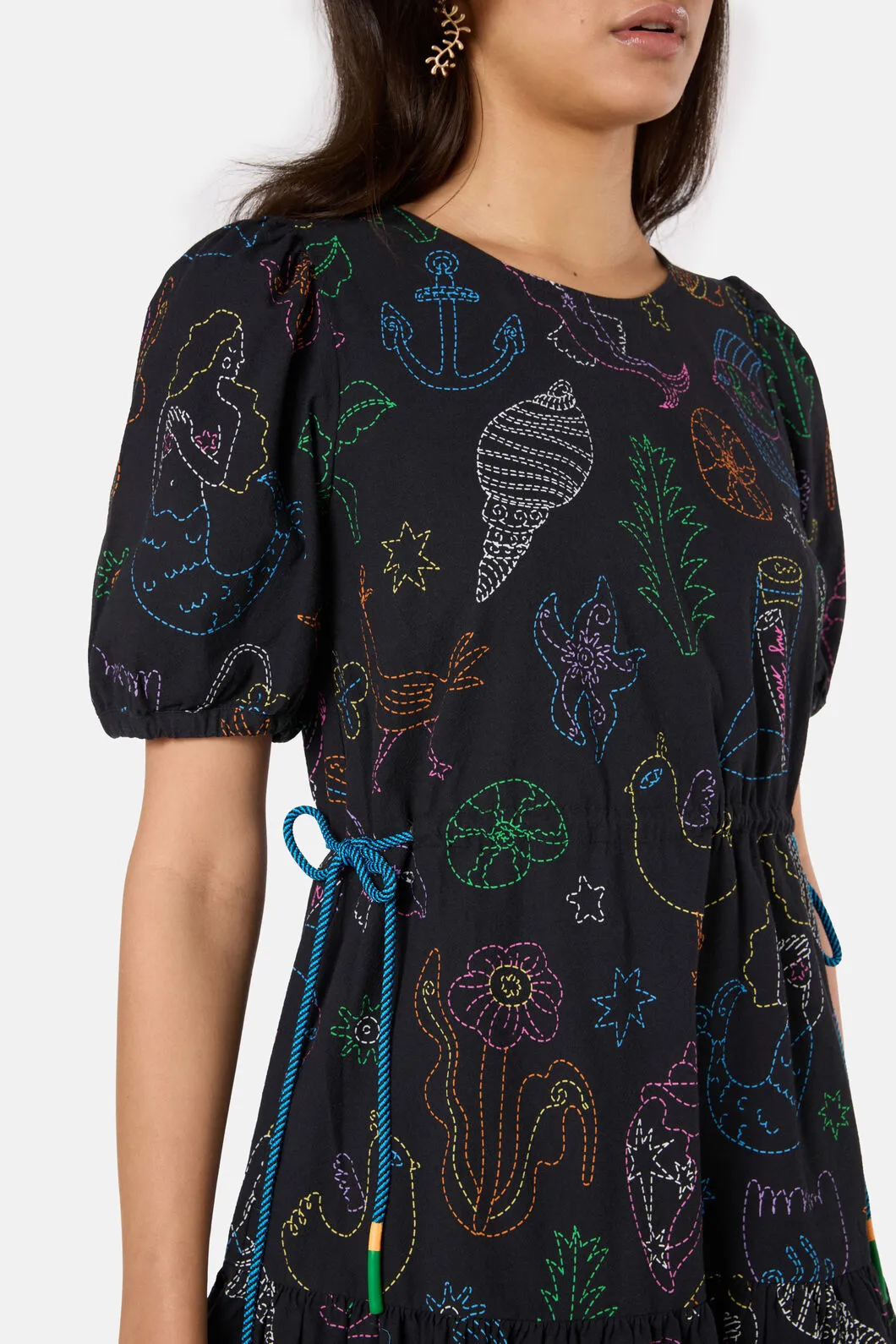 Sirena Print Smock Dress sold by gorman product image thumbnail 5