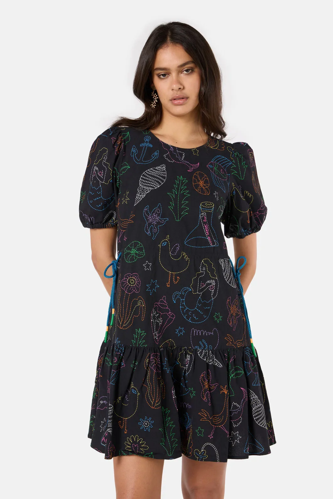 Sirena Print Smock Dress sold by gorman product image thumbnail 2