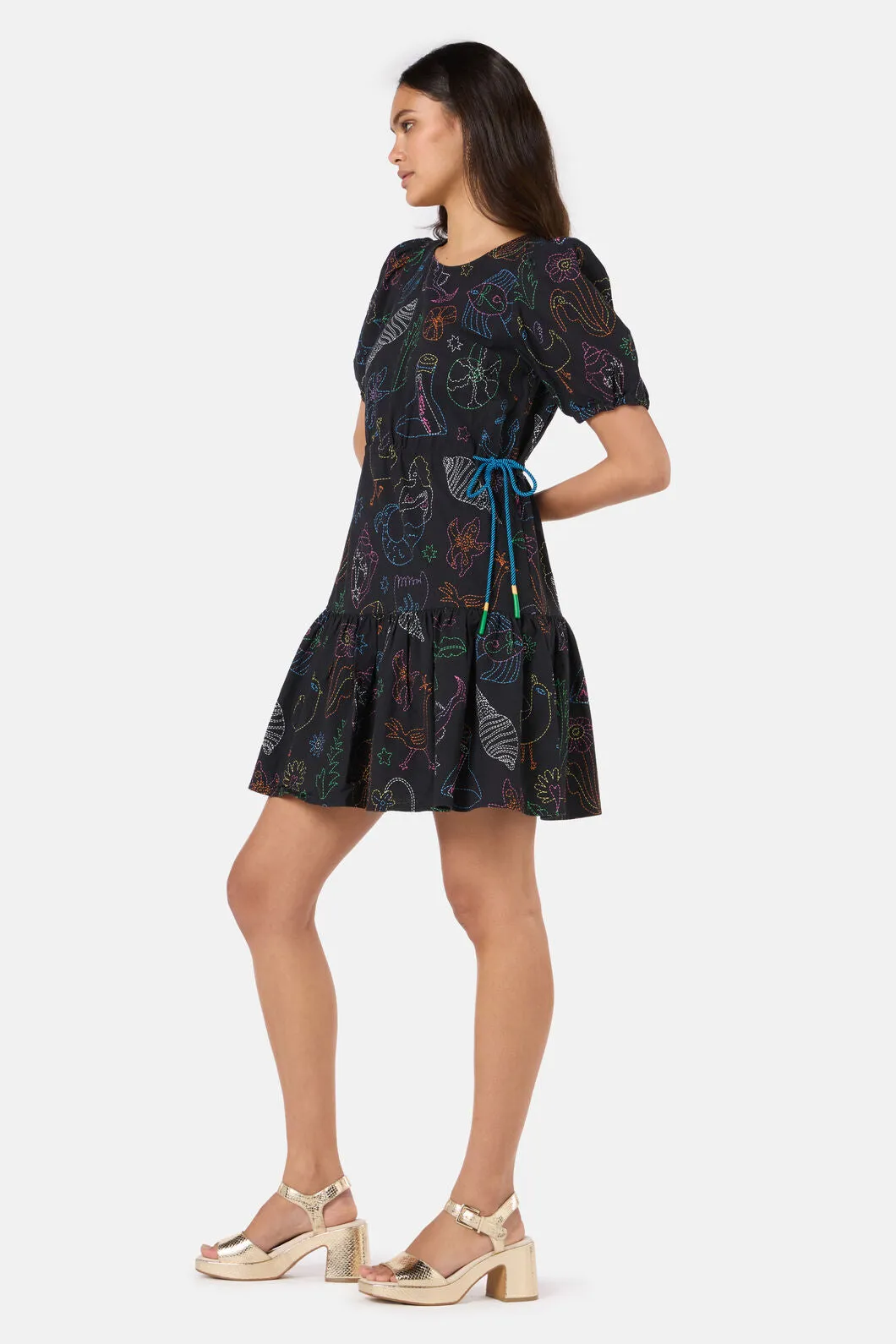 Sirena Print Smock Dress sold by gorman product image thumbnail 3