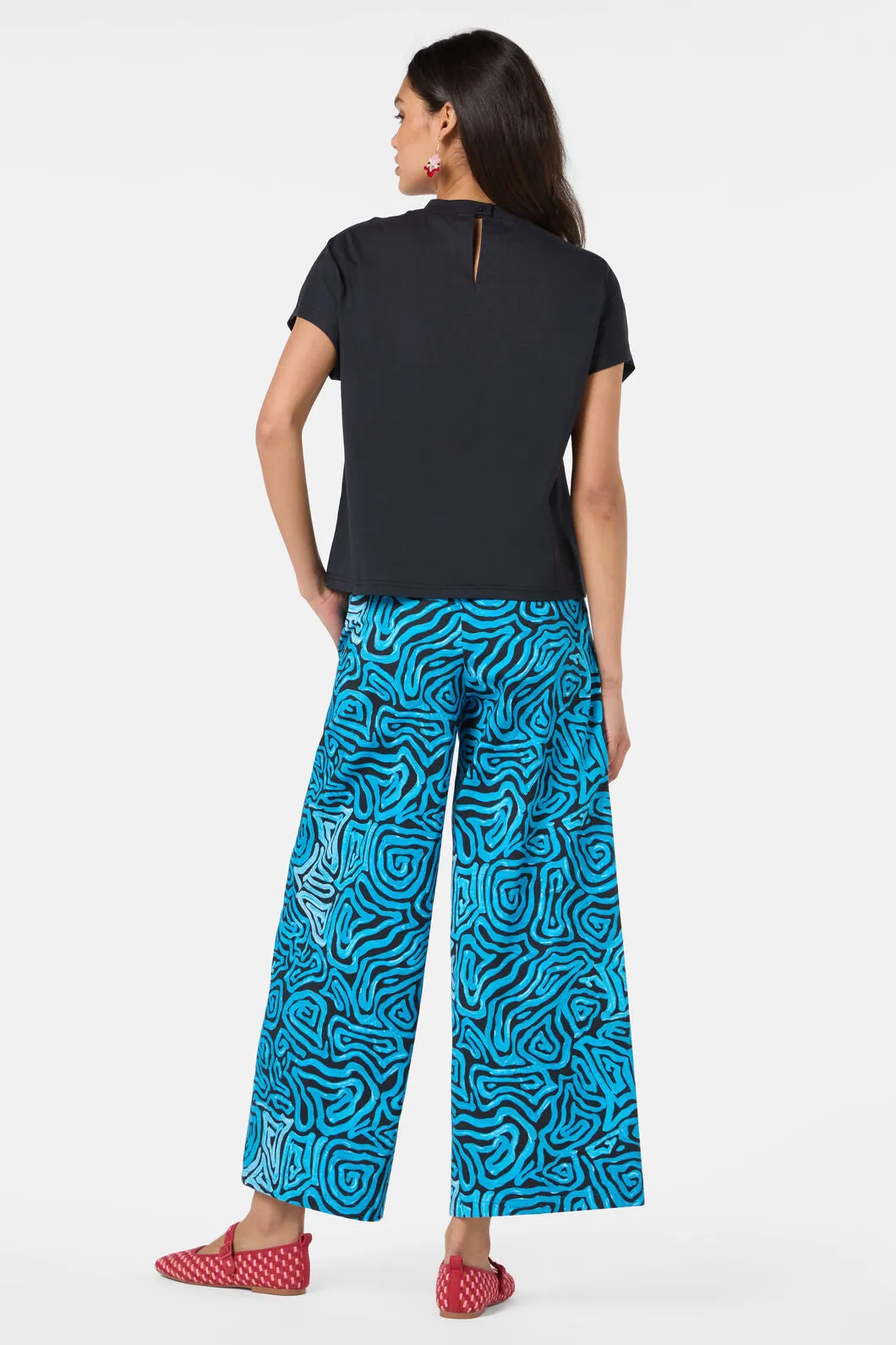 Plum Harvest Placement Boxy Tee sold by gorman product image thumbnail 4