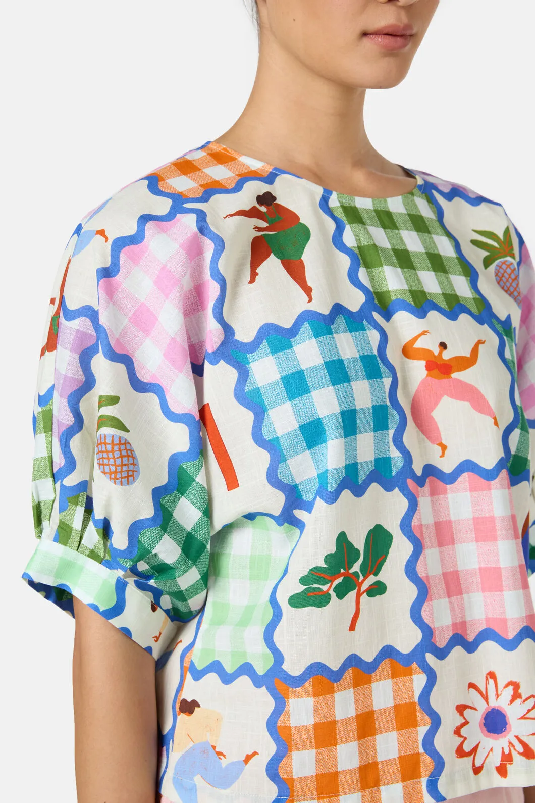 Hidden Paradise Patchwork Top sold by gorman product image thumbnail 5