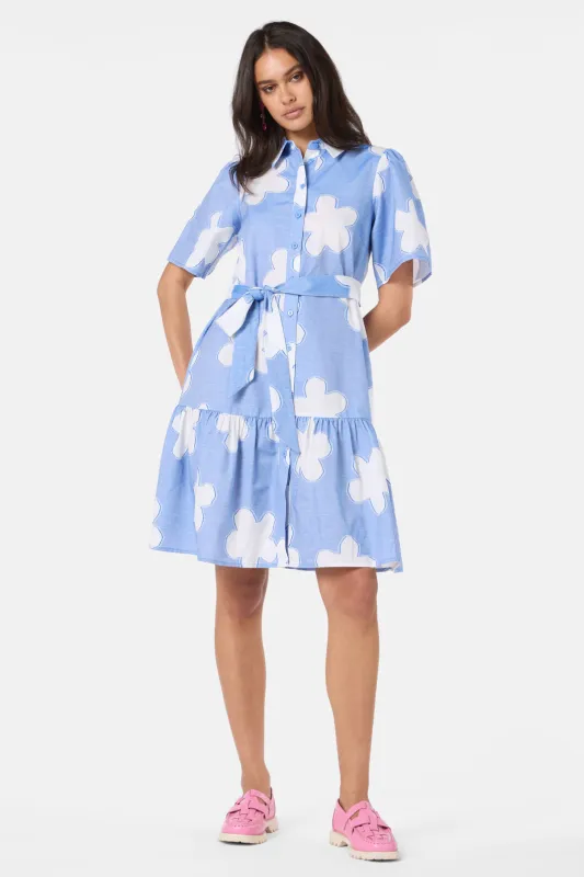 Cut Daisies Shirt Dress sold by gorman