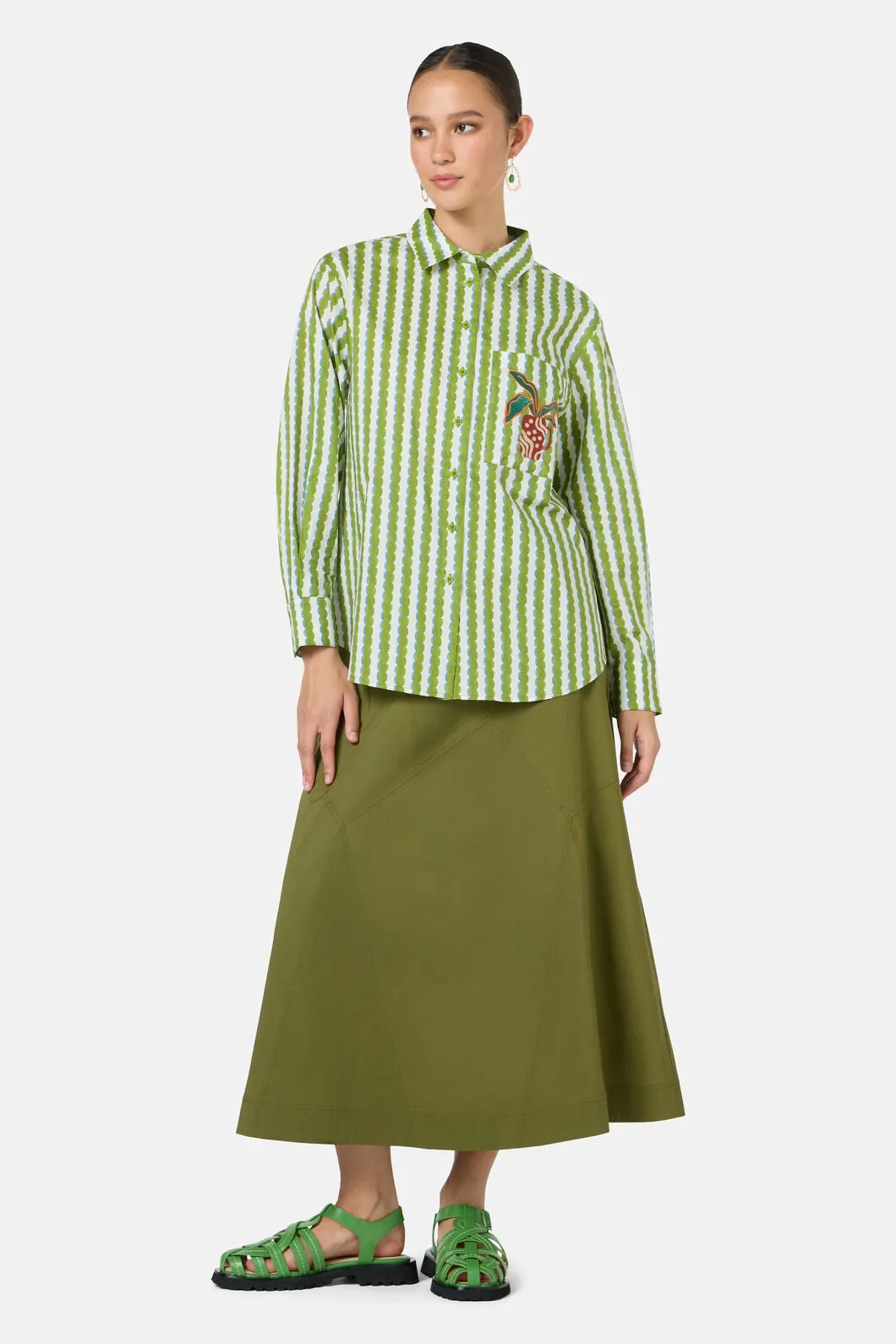 Natural Form Stripe Shirt sold by gorman product image thumbnail 2