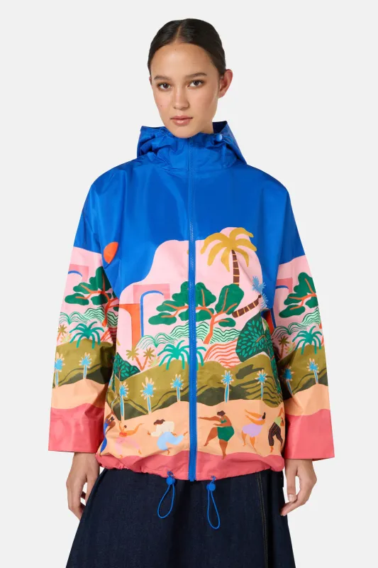 Hidden Paradise Raincoat sold by gorman