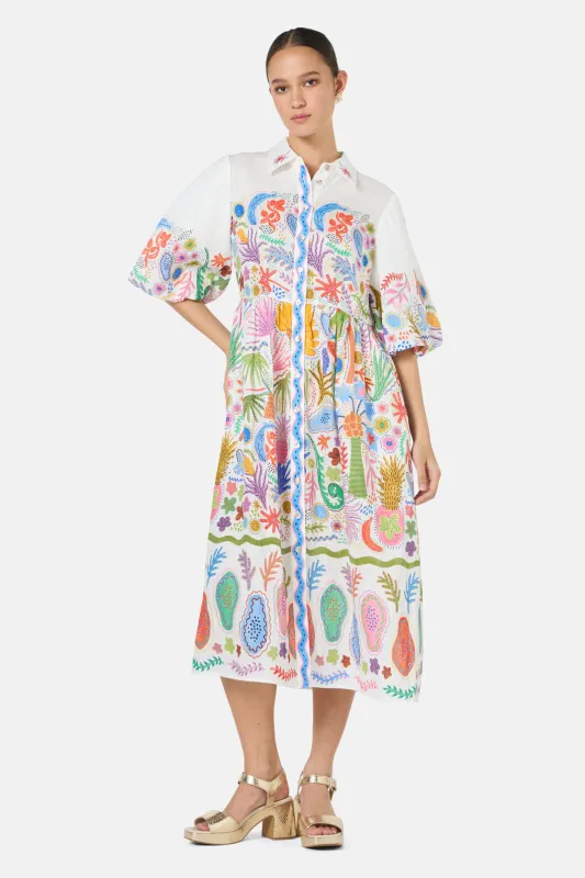 Rainforest Diaries Long Dress made by gorman