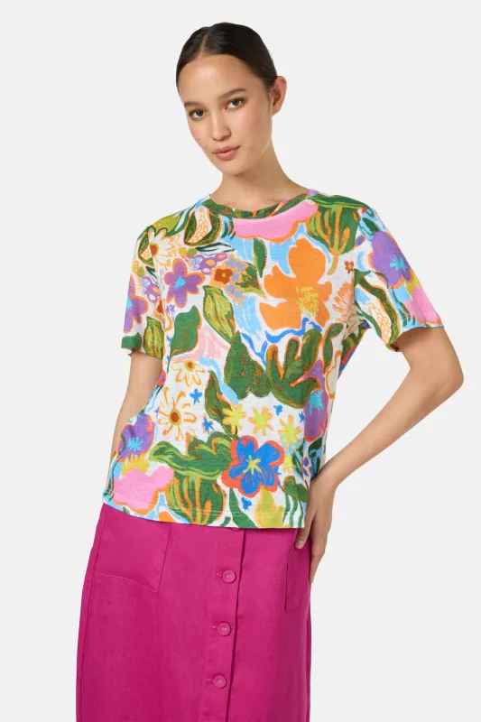 Midnight Garden Hemp Tee sold by gorman