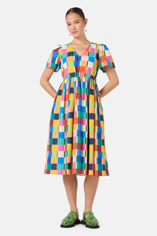 Jungle Rhapsody Check Dress sold by gorman