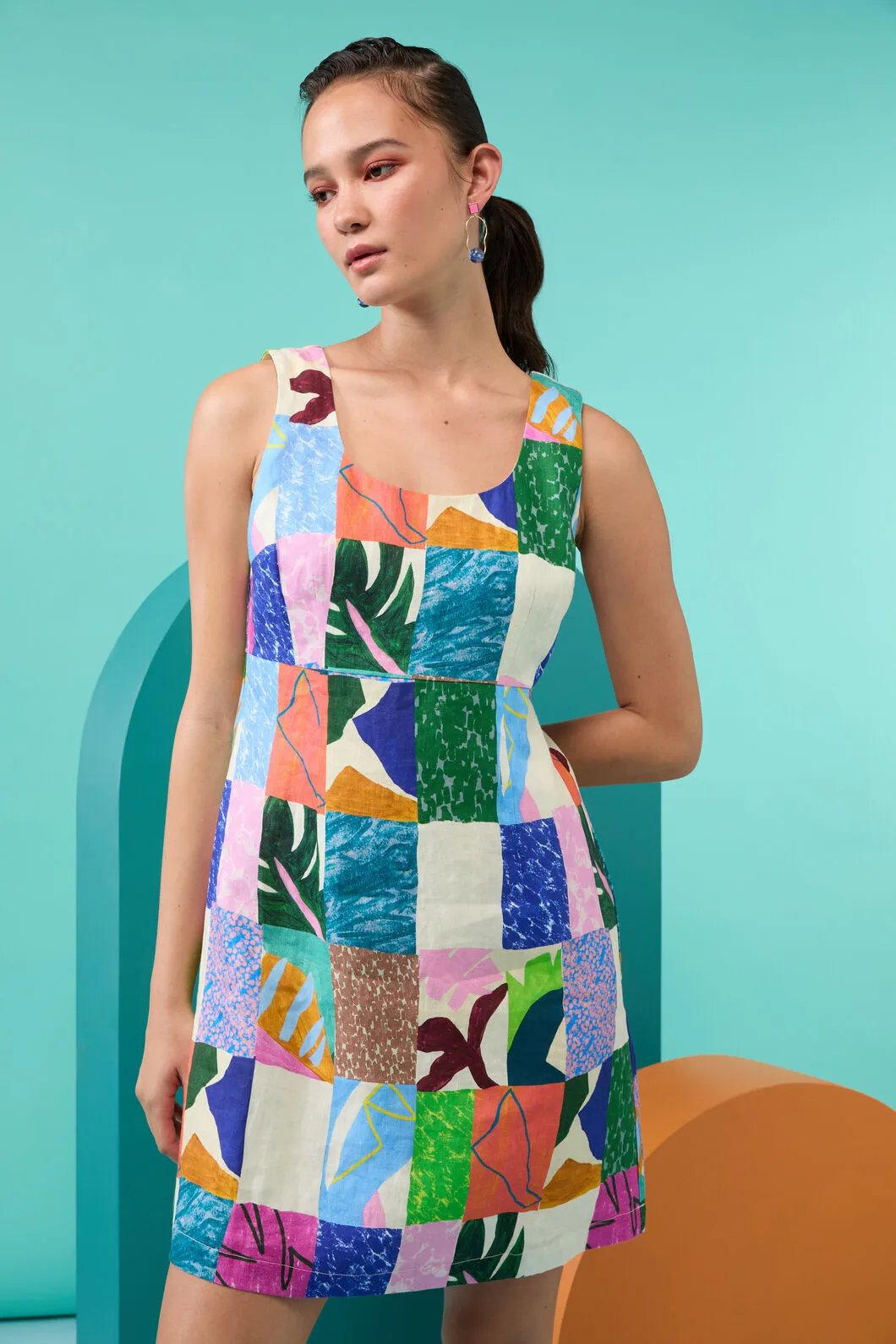 Jungle Rhapsody Mini Dress sold by gorman