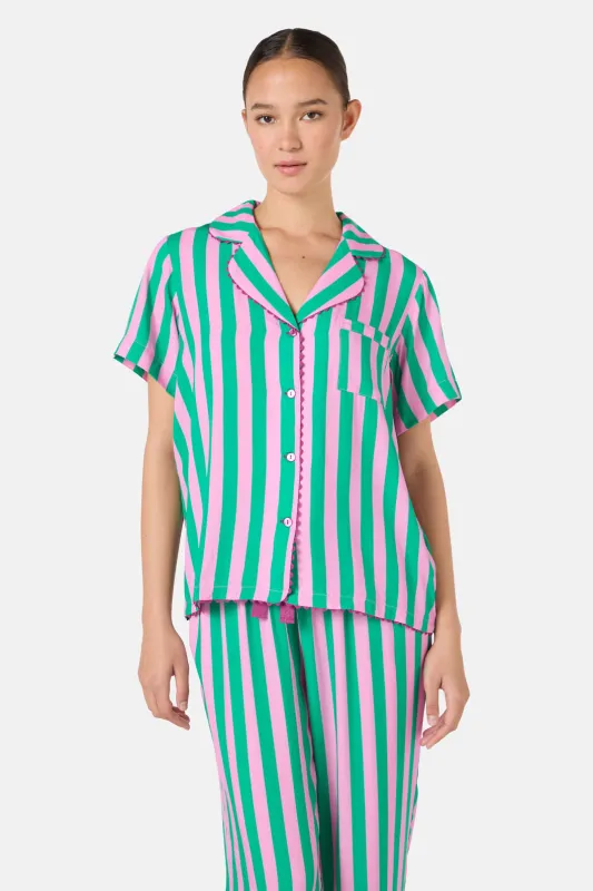 Stripe PJ Pants Set sold by gorman