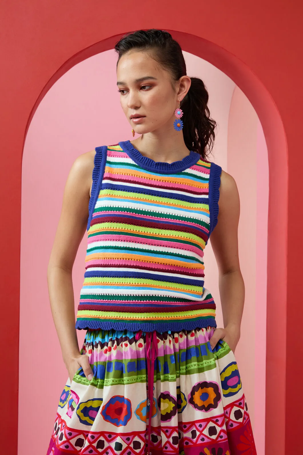 Crochet Rhapsody Vest sold by gorman
