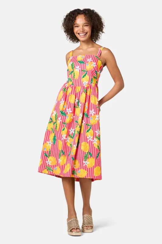 Lemonade Print Summer Dress sold by gorman