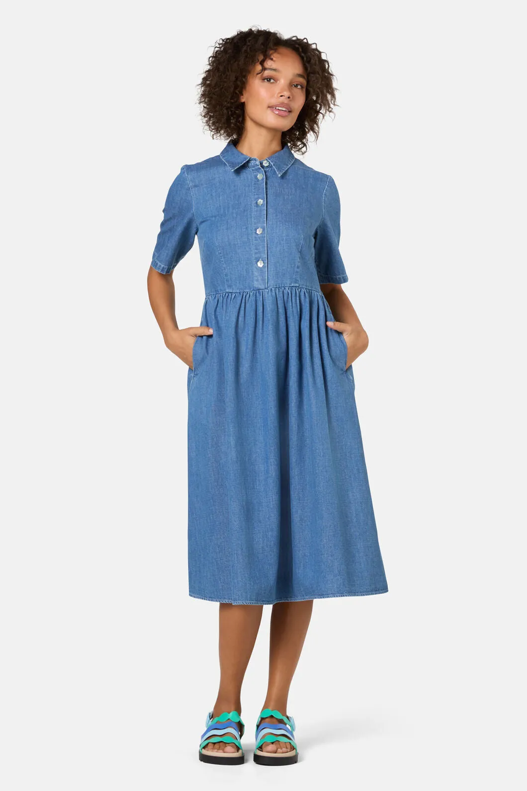 Chantelle Chambray Dress sold by gorman