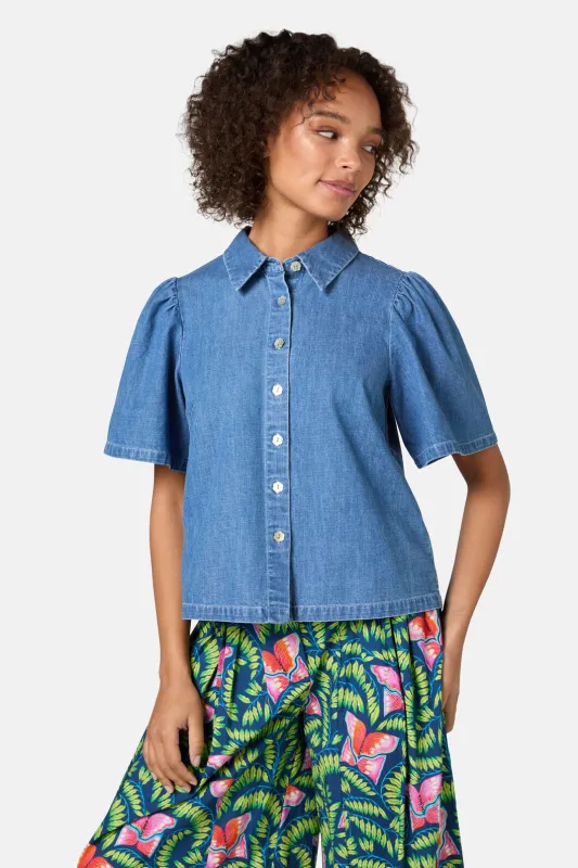 Chantelle Chambray Shirt sold by gorman