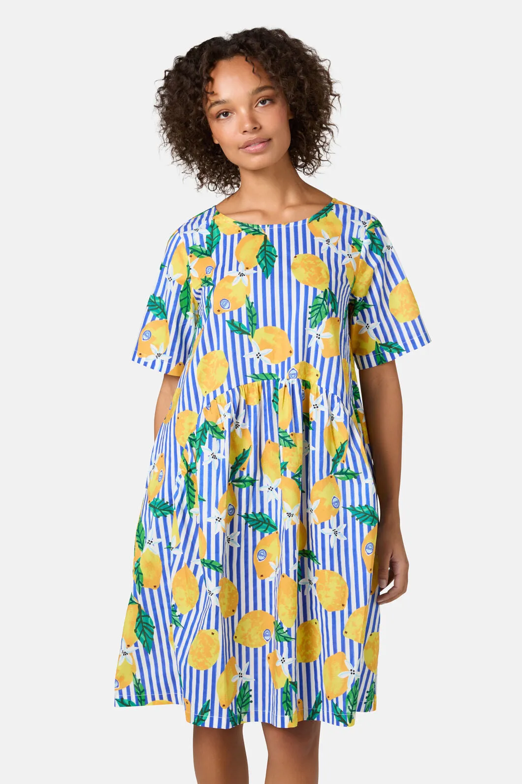Lemonade Print Tulip Dress sold by gorman