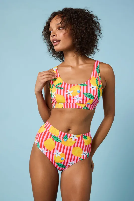Lemonade Print Bikini Bottom sold by gorman