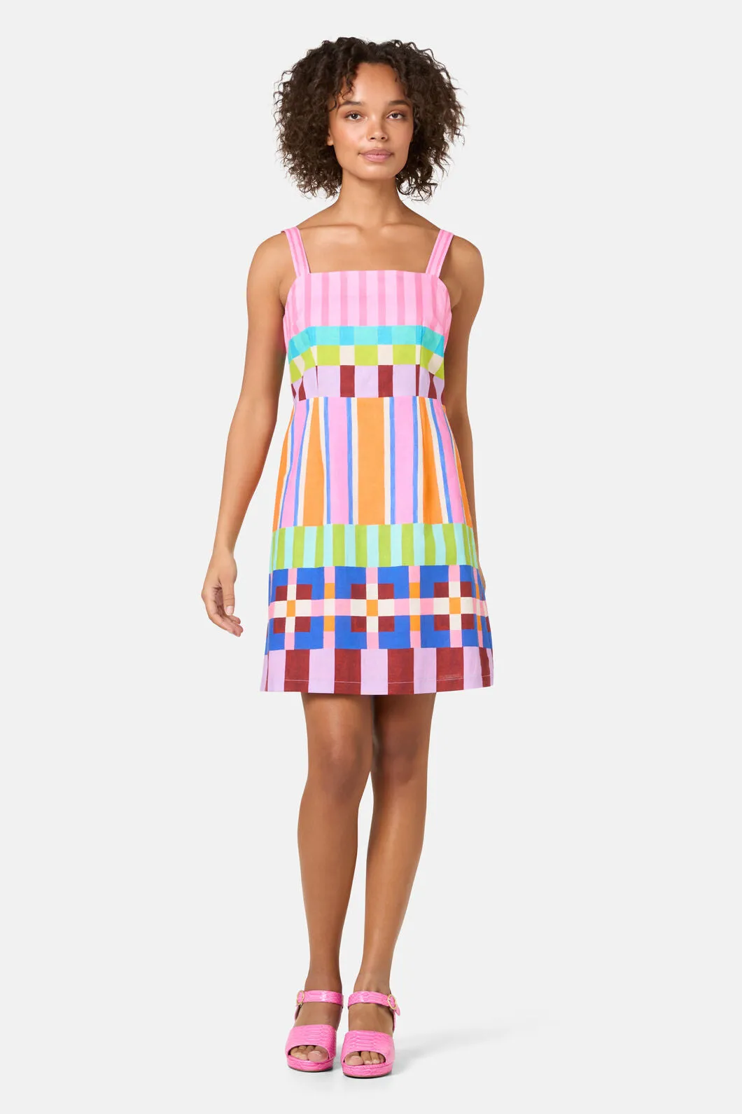 Holiday Stripe Mini Dress sold by gorman product image thumbnail 2