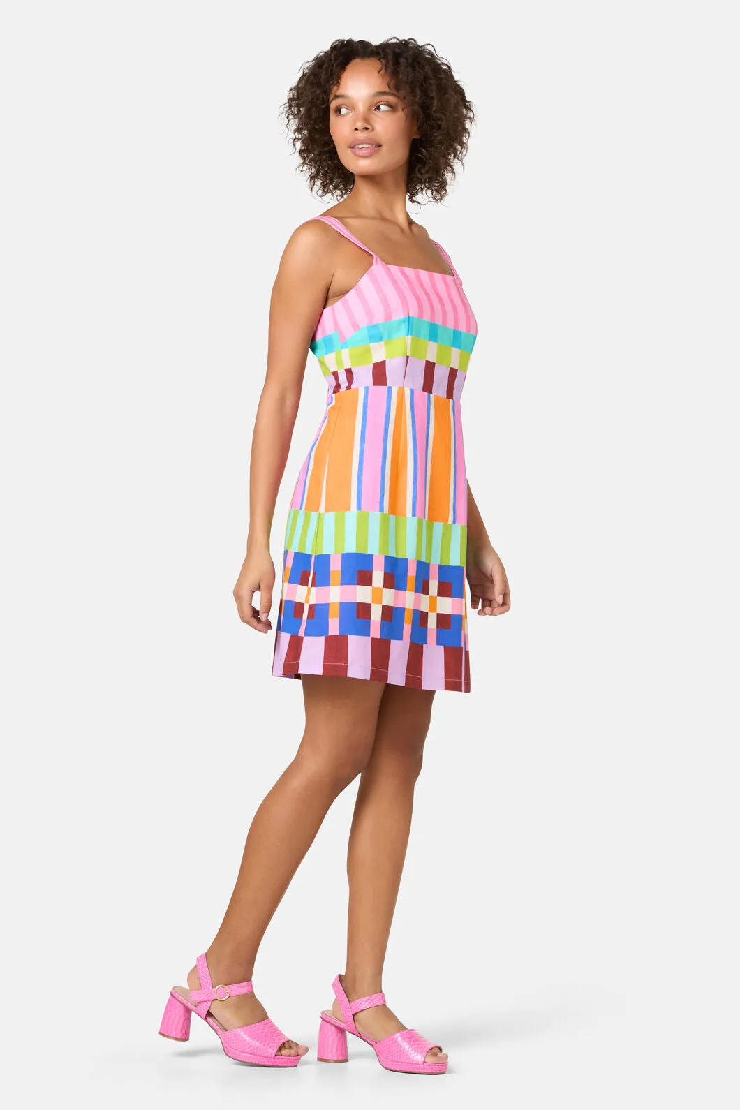 Holiday Stripe Mini Dress sold by gorman product image thumbnail 3