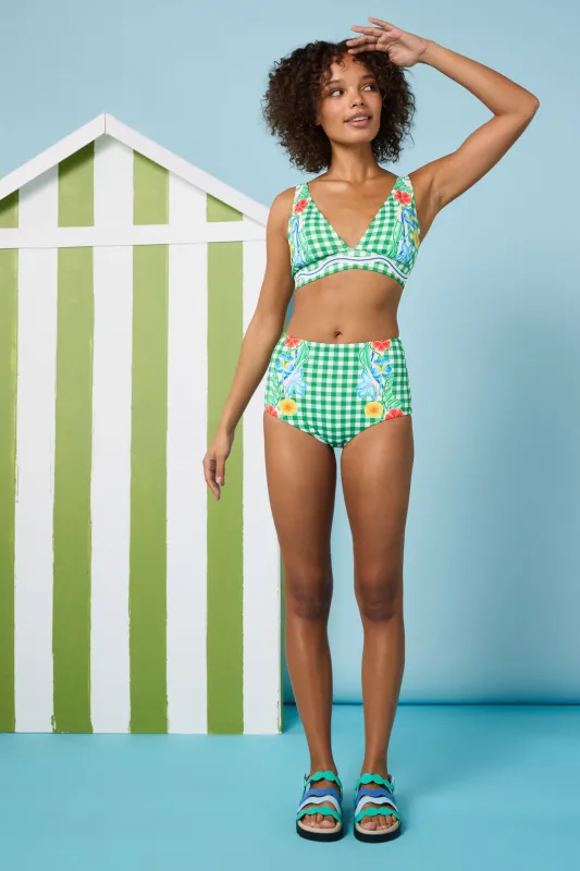 Botanica Print Bikini Bottom made by gorman