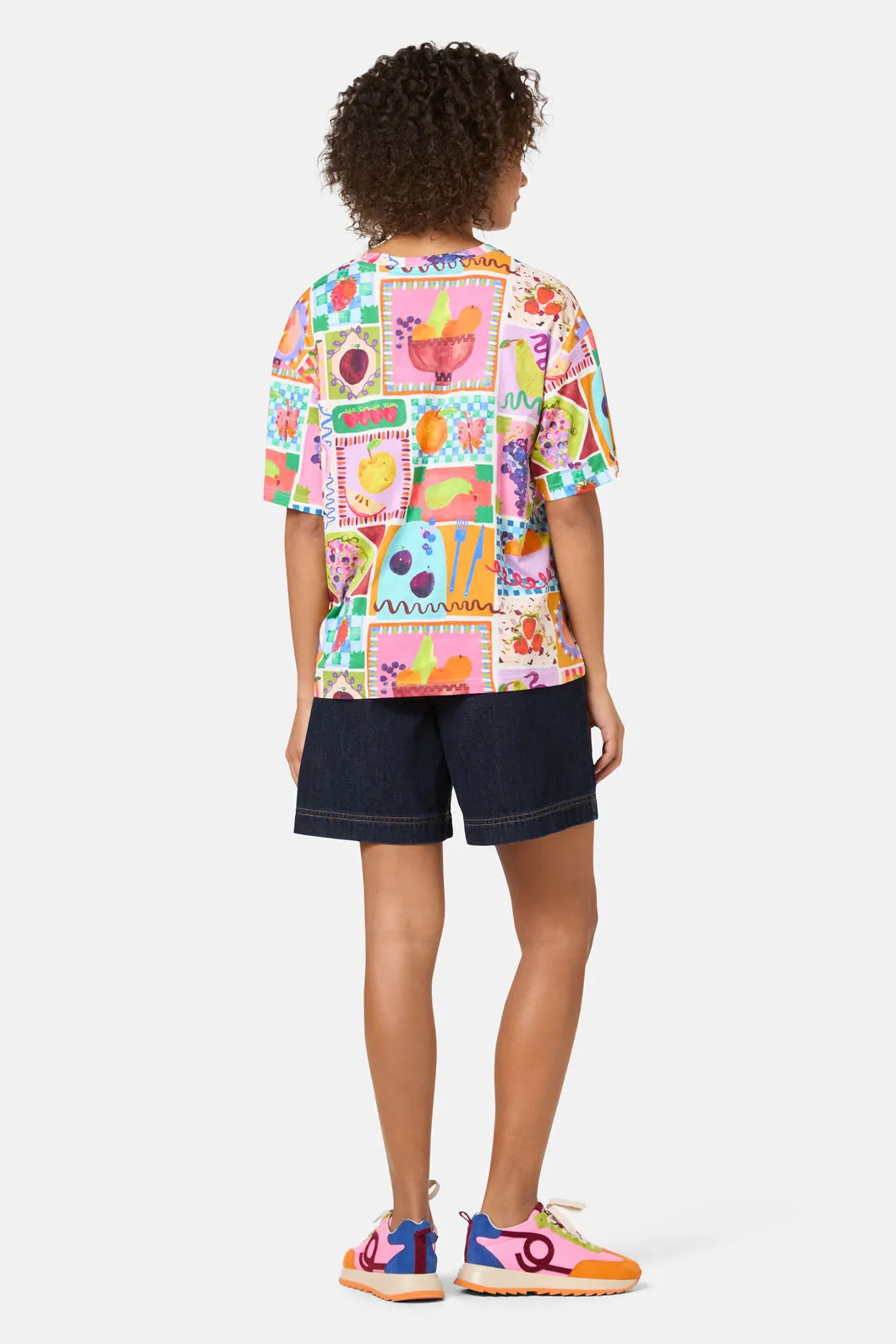 Fruit Party Print Oversized Tee sold by gorman product image thumbnail 4