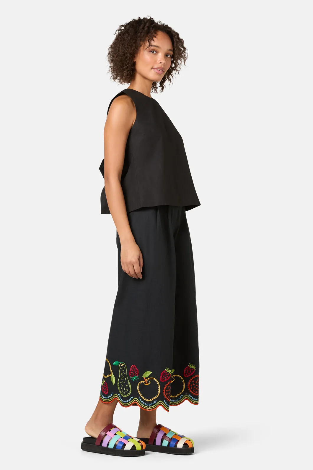 Lucy Cotton Tie Tank sold by gorman product image thumbnail 4