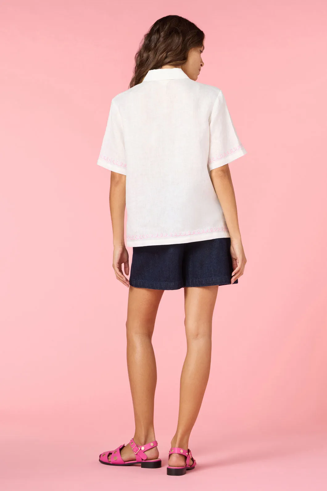 Gone Fishing Embroidered Shirt sold by gorman product image thumbnail 3