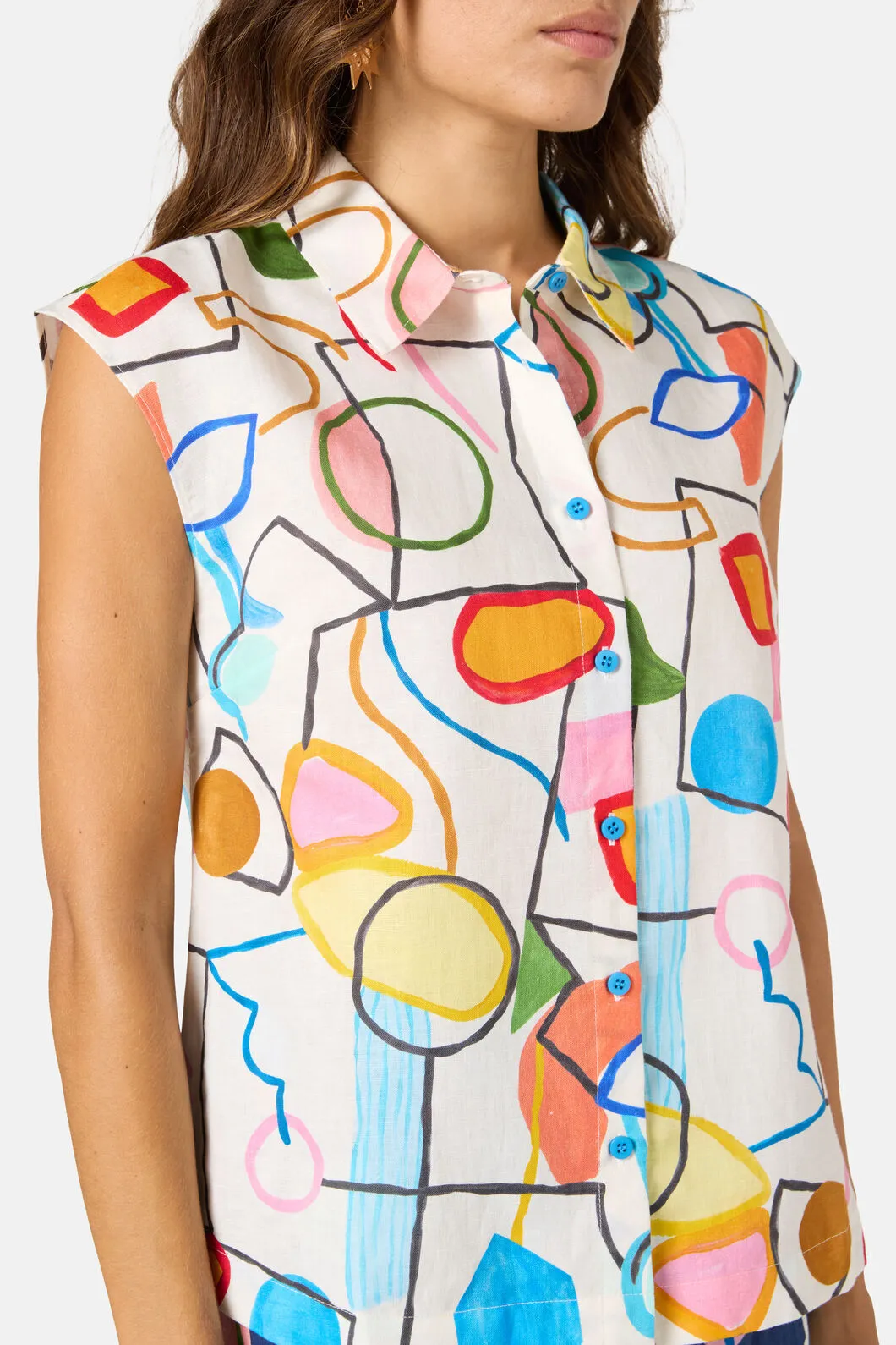 Line And Dandy Print Shirt sold by gorman product image thumbnail 5