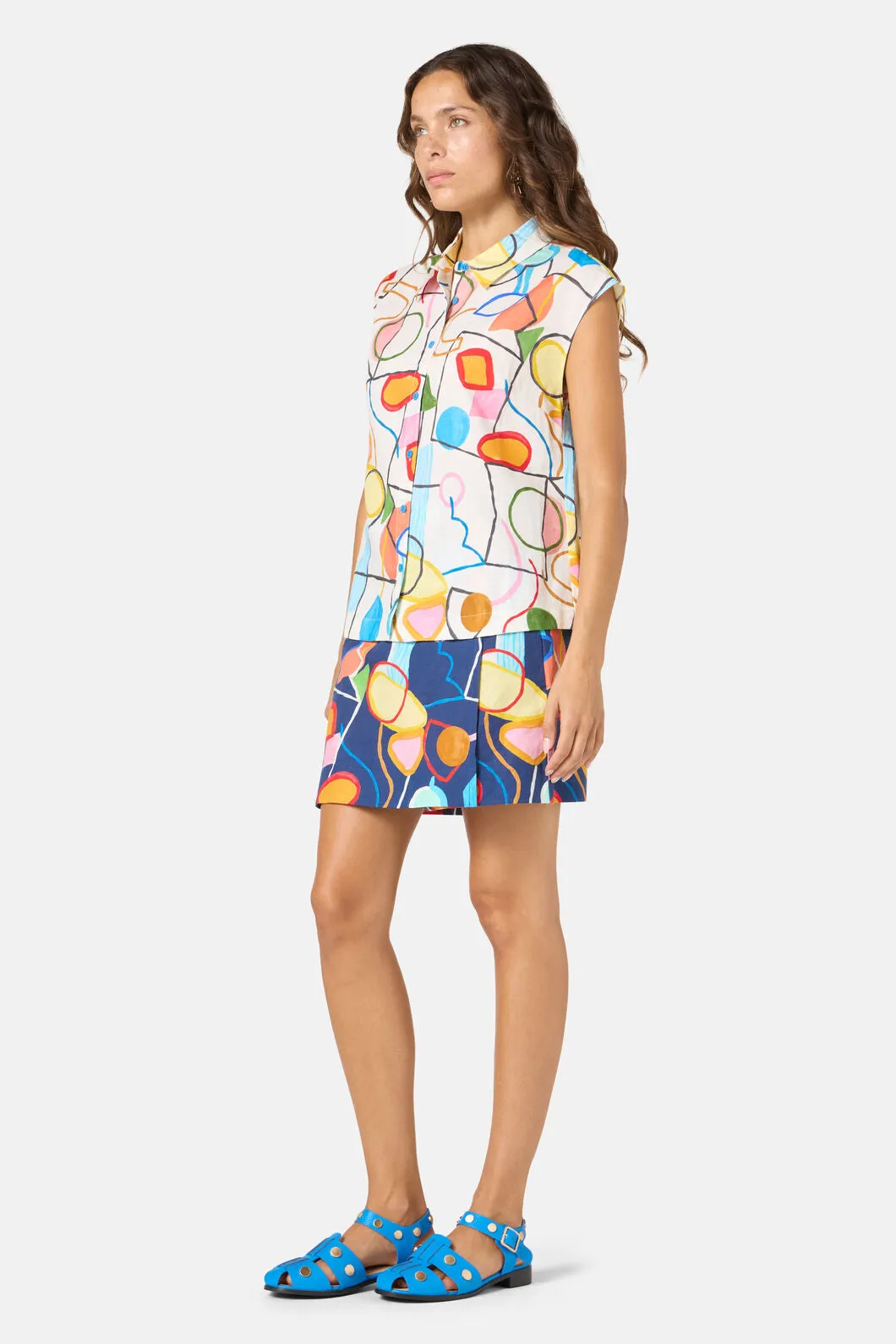 Line And Dandy Print Shirt sold by gorman product image thumbnail 3