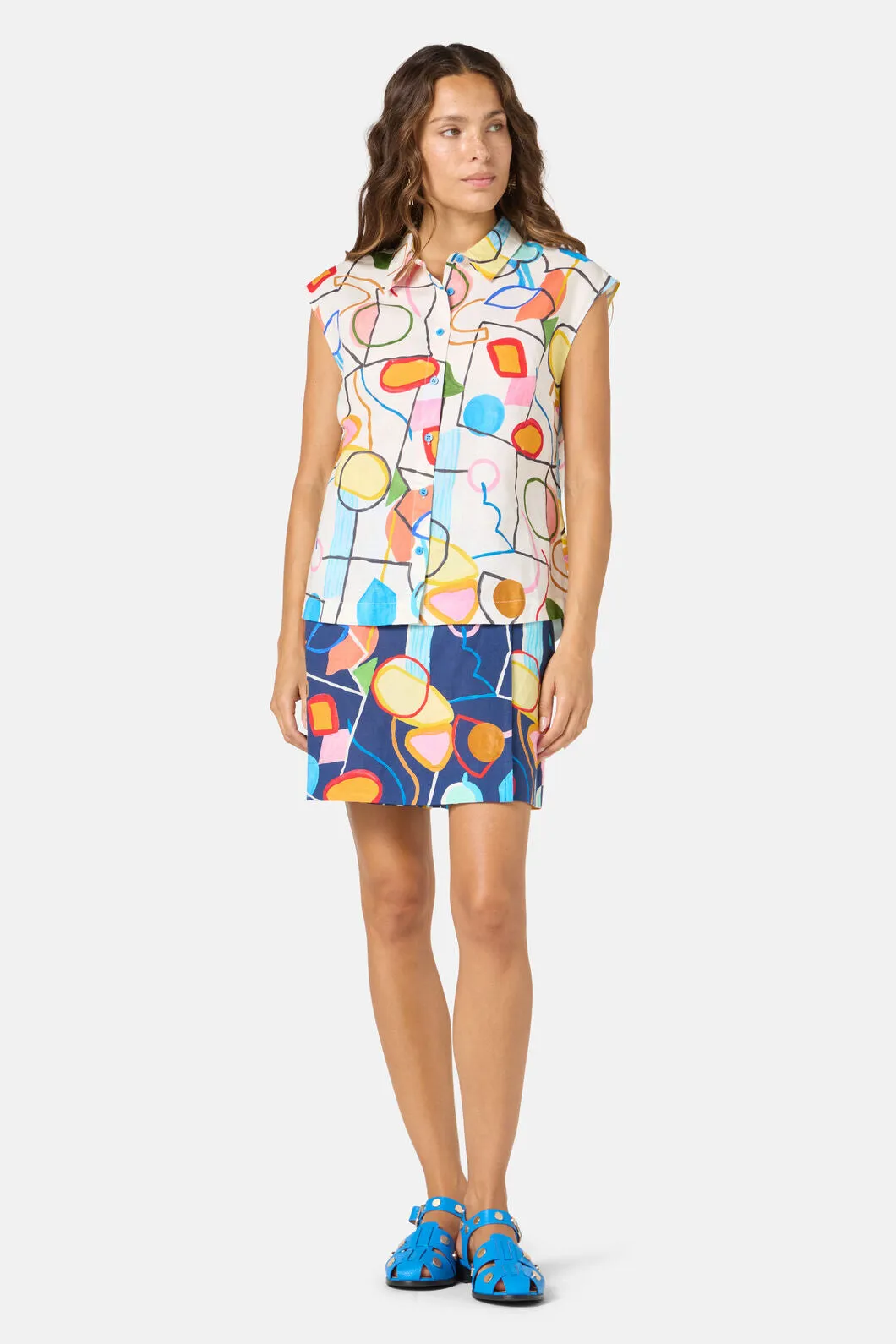 Line And Dandy Print Shirt sold by gorman product image thumbnail 2