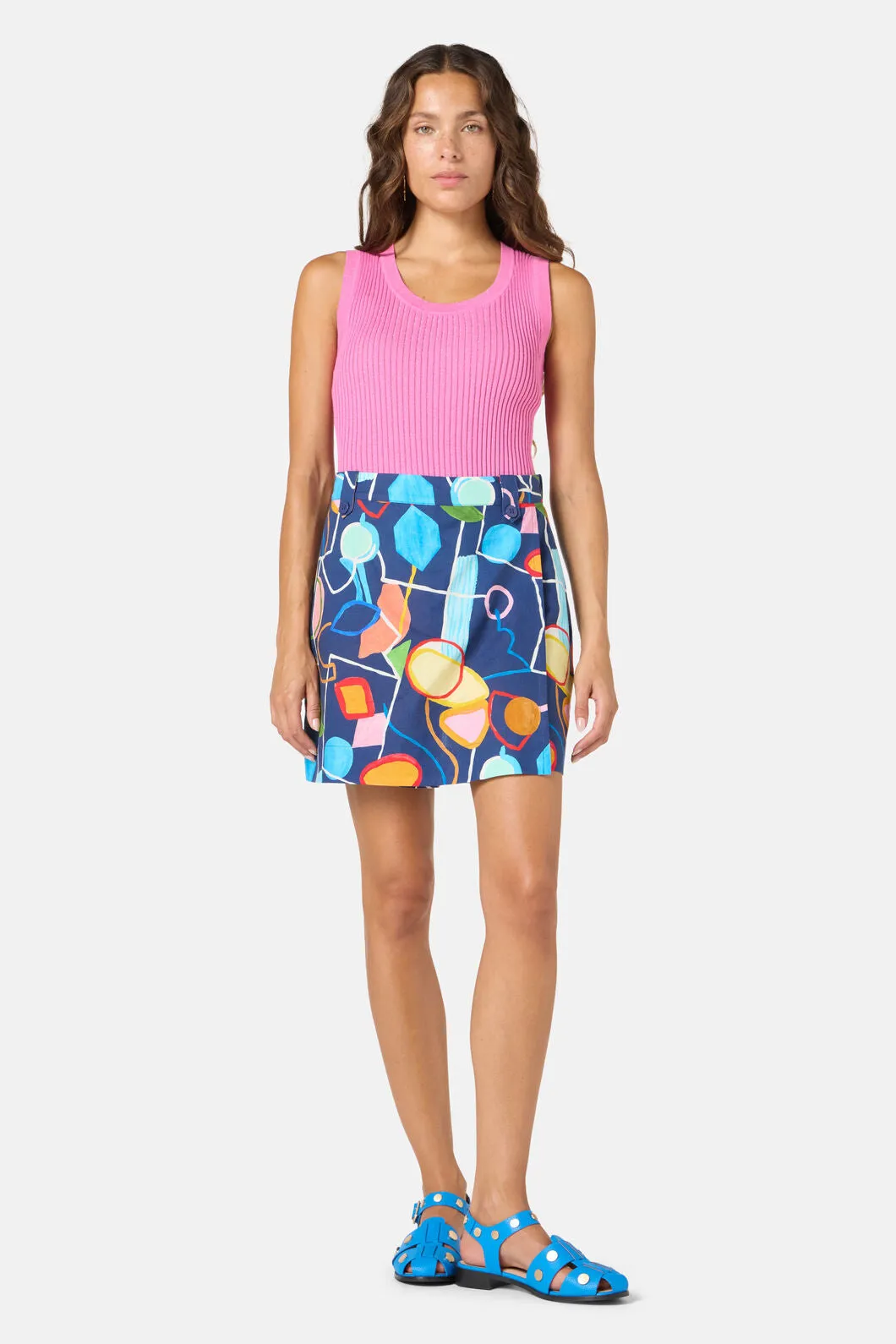 Line And Dandy Mini Skort sold by gorman