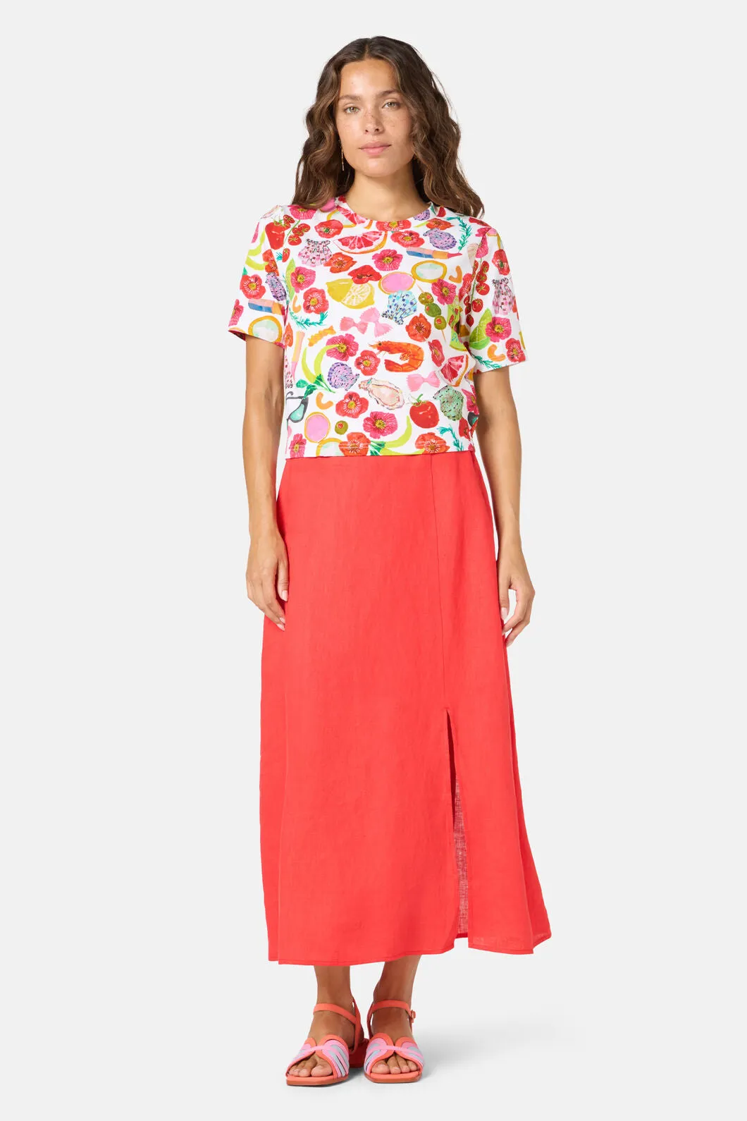 Antipasto Print Crop Tee sold by gorman product image thumbnail 2