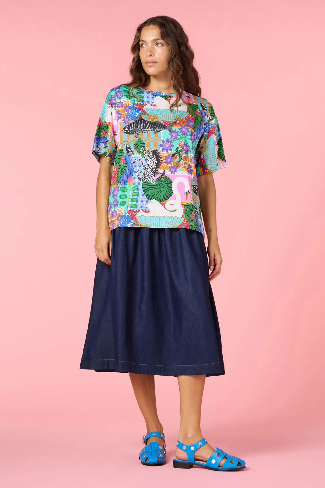 All Things Print Oversize Tee sold by gorman product image thumbnail 2