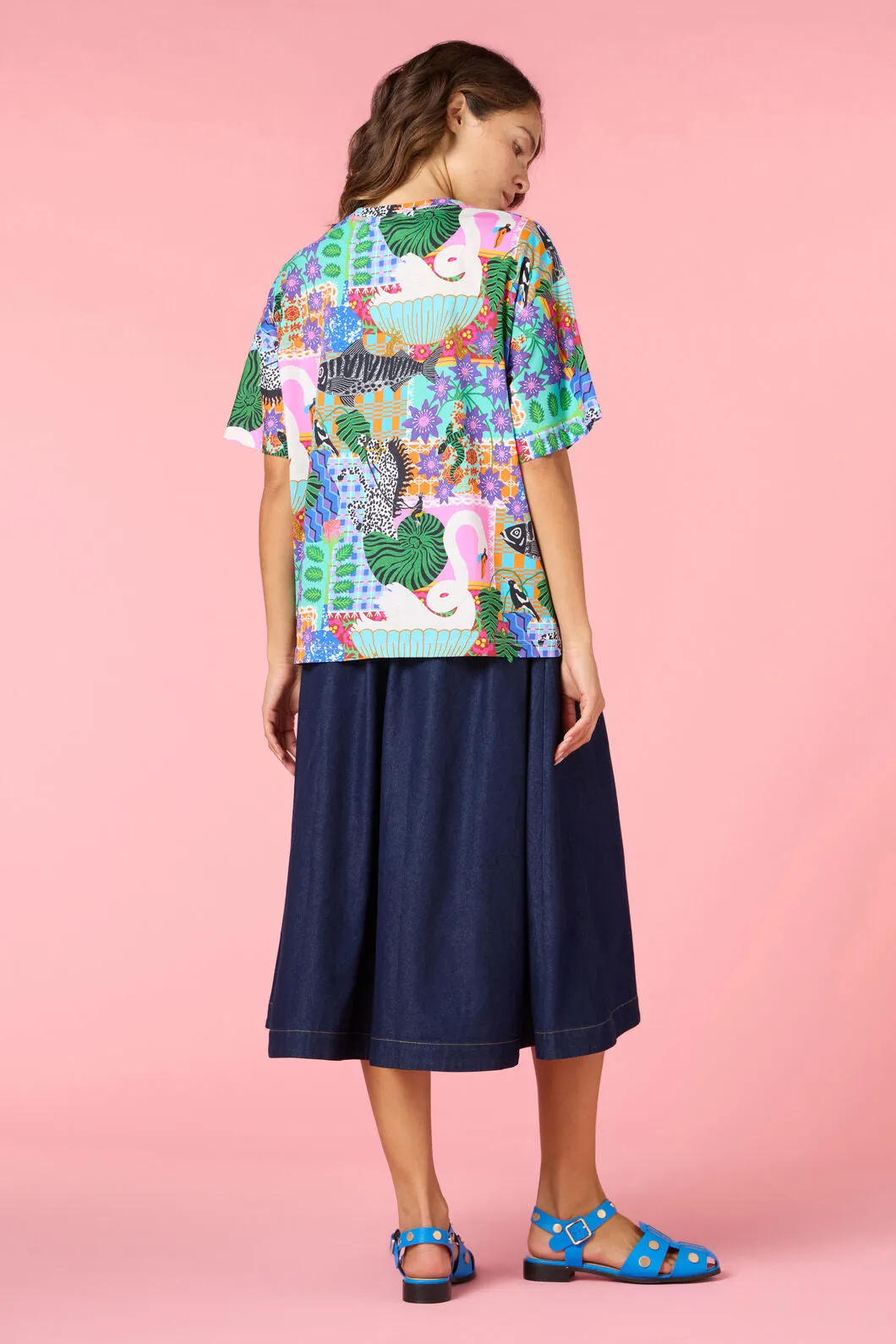 All Things Print Oversize Tee sold by gorman product image thumbnail 4