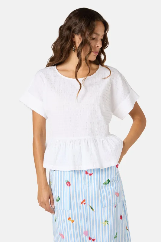 Tomato Cotton Top sold by gorman