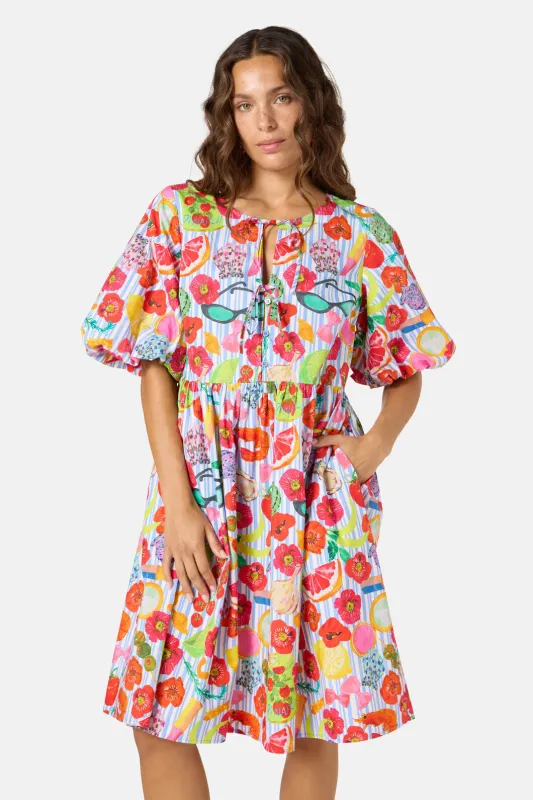 Antipasto Print Smock Dress sold by gorman