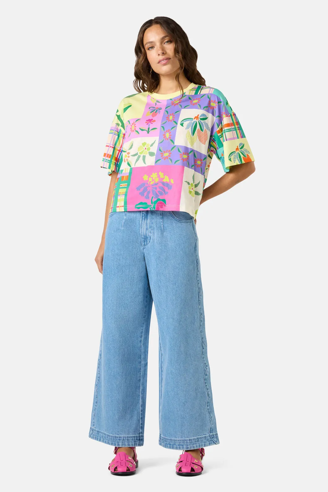 Stencil Garden Relaxed Tee sold by gorman product image thumbnail 2