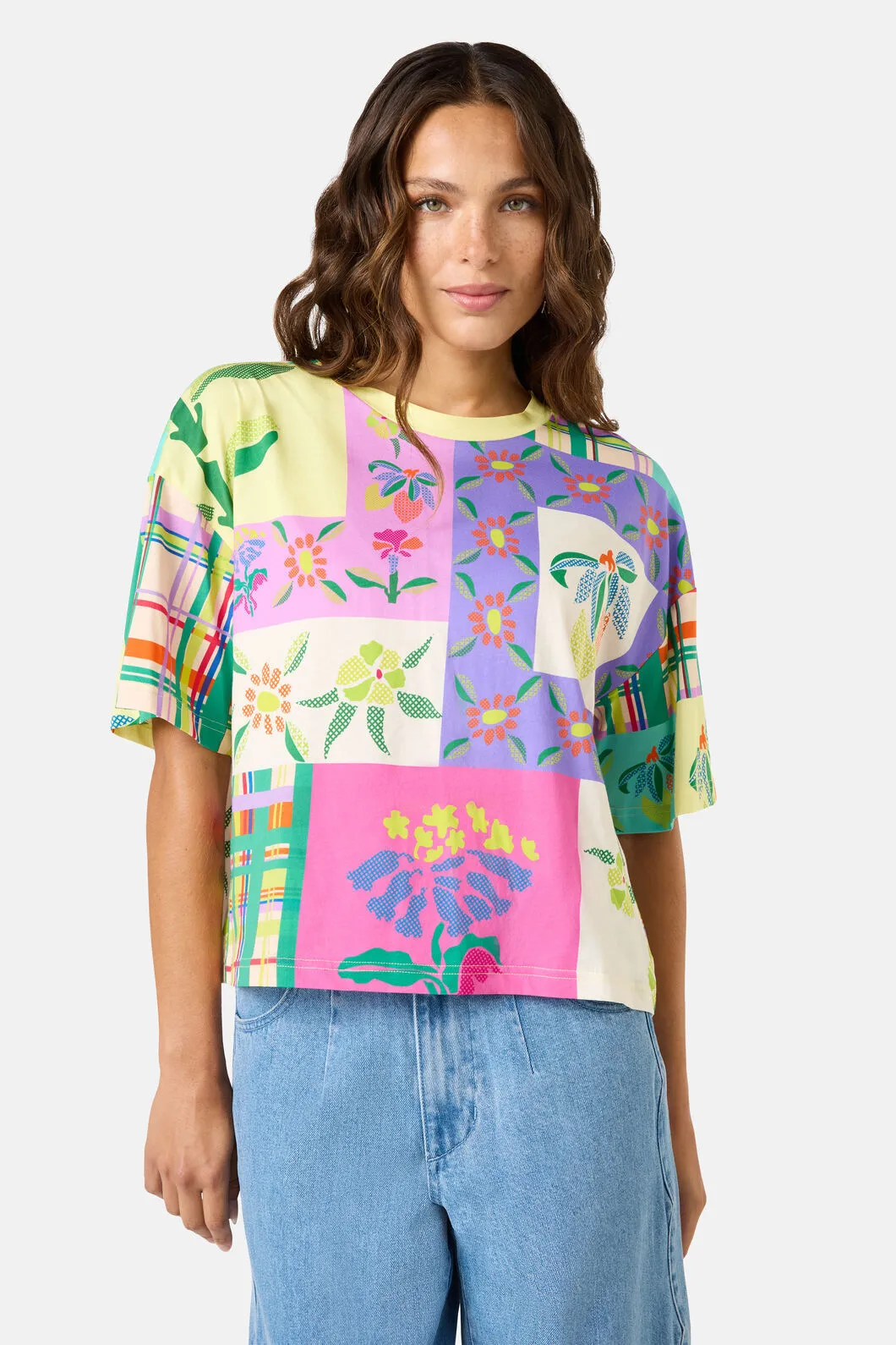 Stencil Garden Relaxed Tee sold by gorman