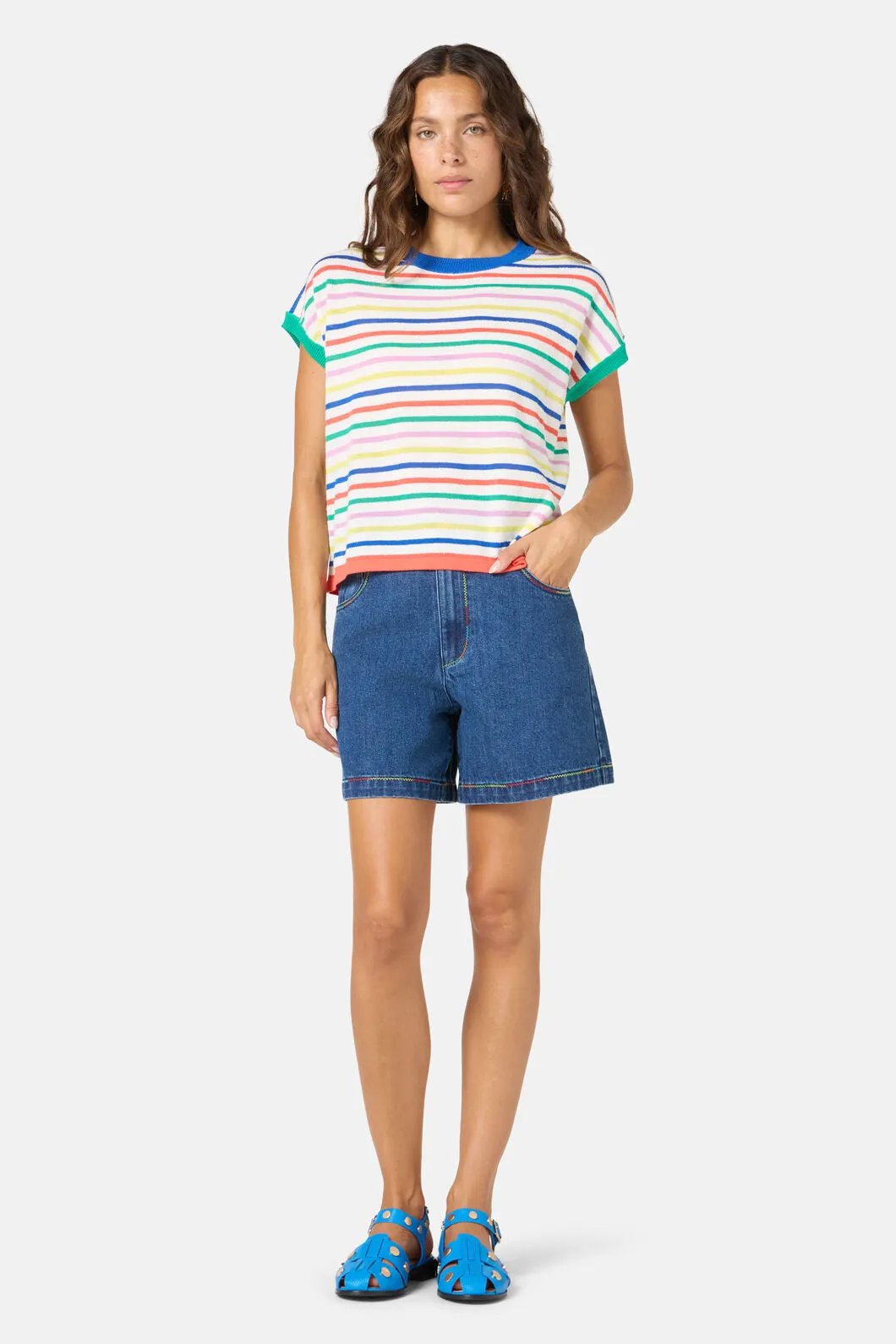 Line And Dandy Stripe Top sold by gorman product image thumbnail 2