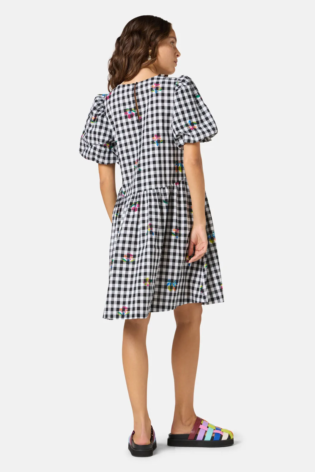 Fleur Check Smock Dress sold by gorman product image thumbnail 4