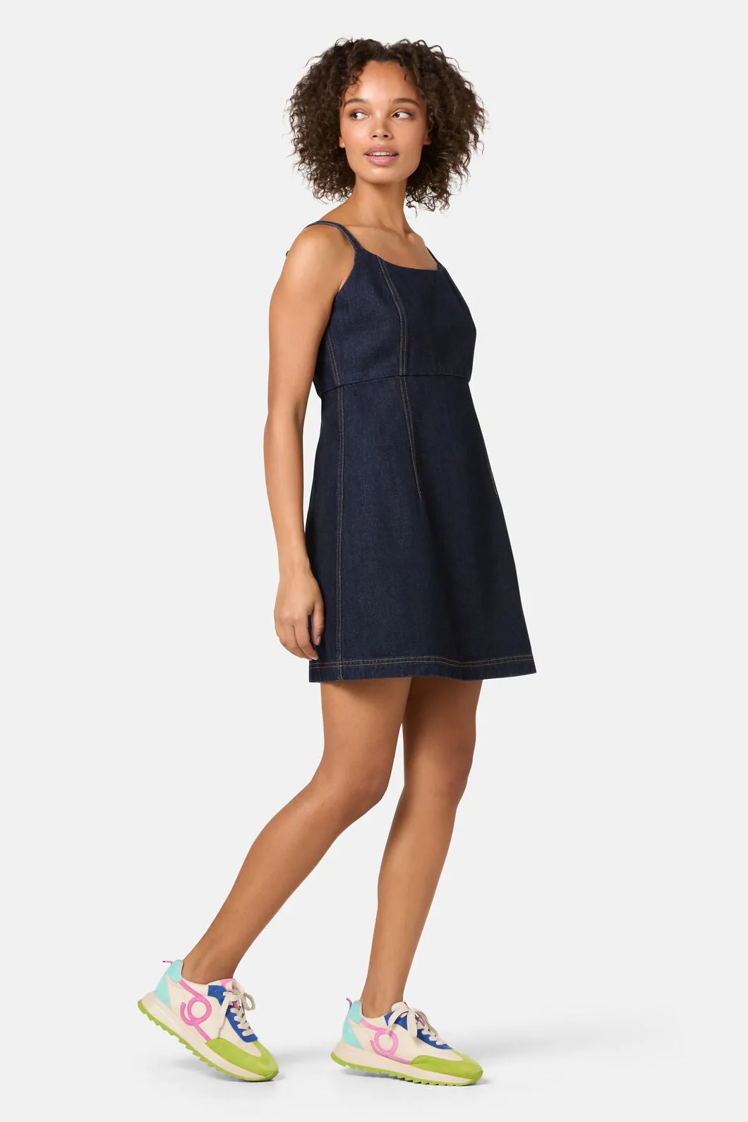 Casper Denim Mini Dress sold by gorman product image thumbnail 3