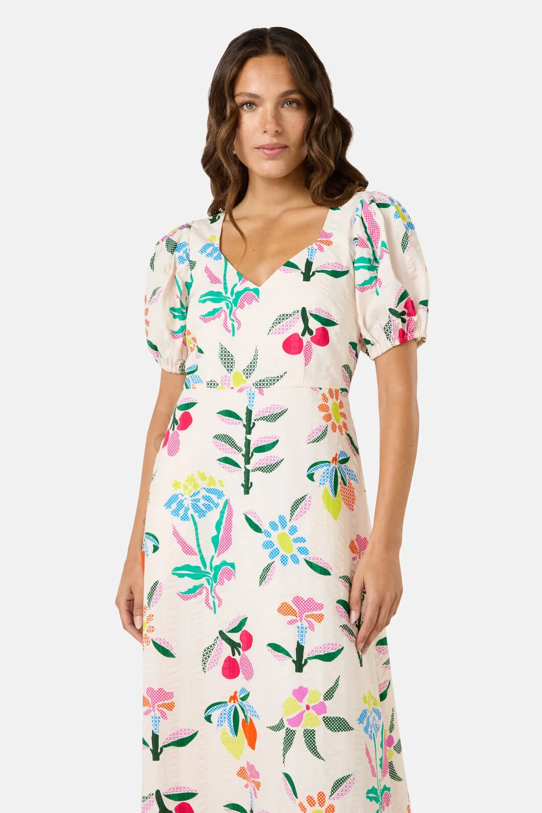 Stencil Garden Midi Dress sold by gorman product image thumbnail 4