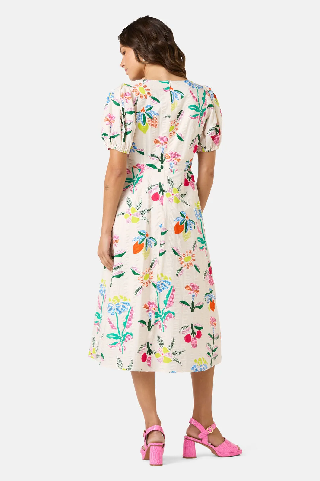 Stencil Garden Midi Dress sold by gorman product image thumbnail 3
