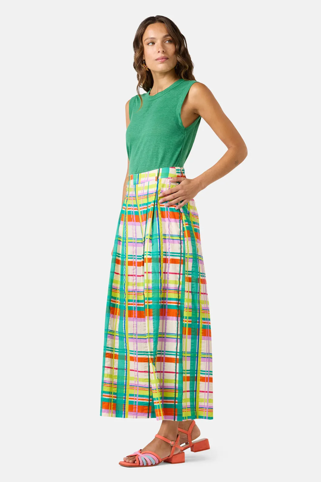 Geo Pop Check Skort sold by gorman product image thumbnail 2