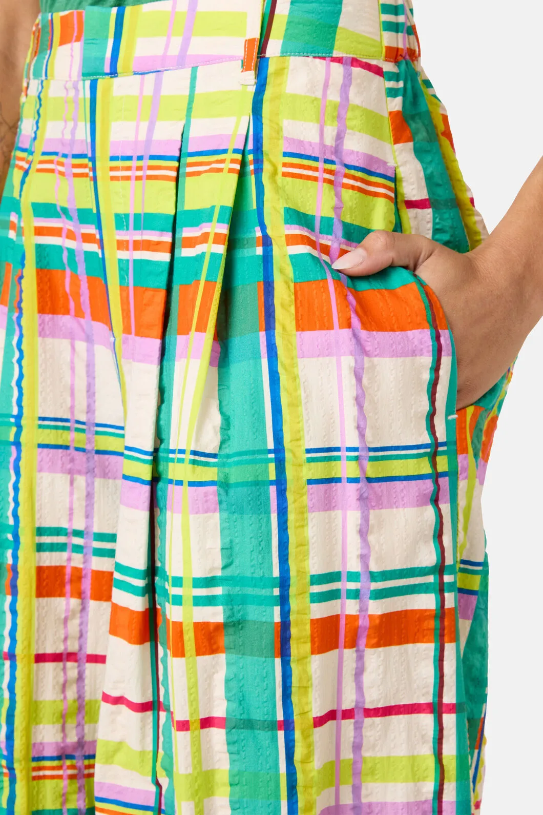 Geo Pop Check Skort sold by gorman product image thumbnail 5