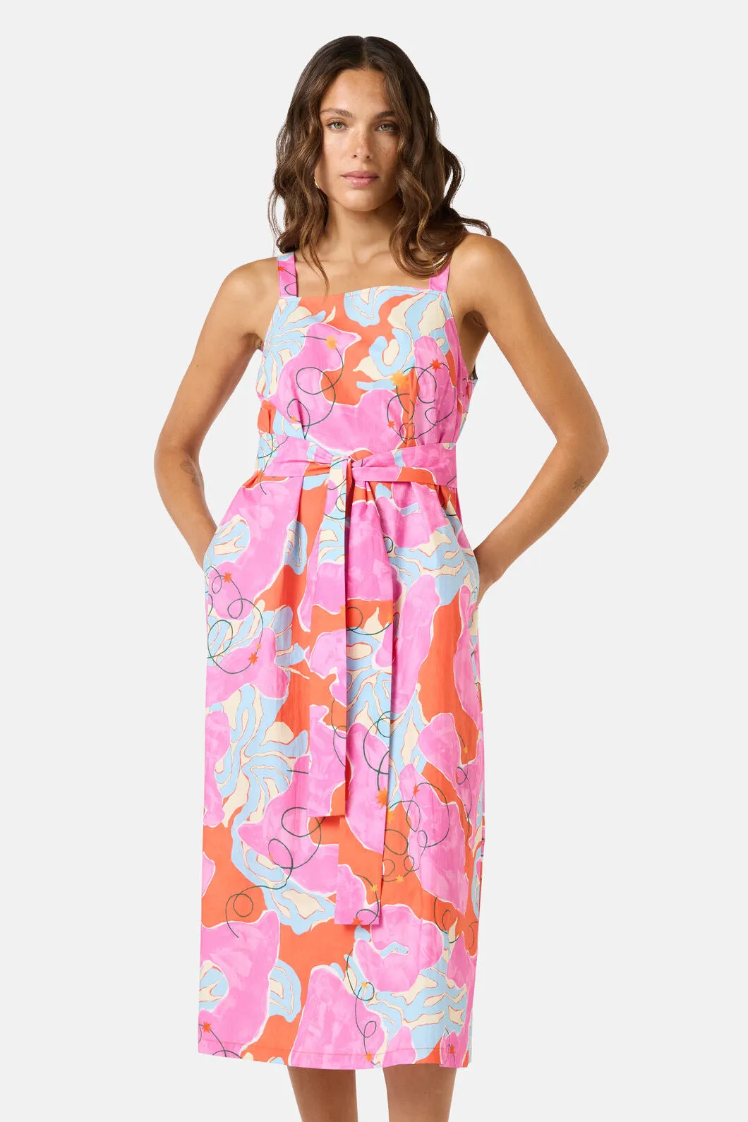 Fleur Rosa Print Midi Dress sold by gorman product image thumbnail 5