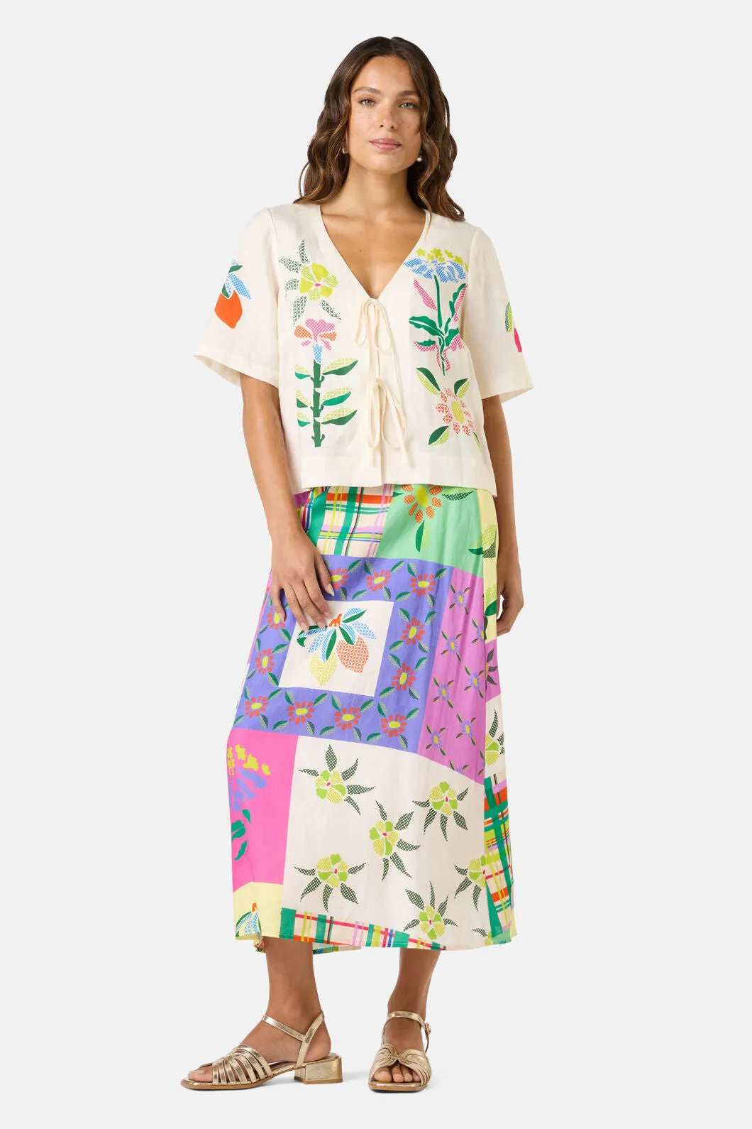 Stencil Garden Print Shirt sold by gorman product image thumbnail 2