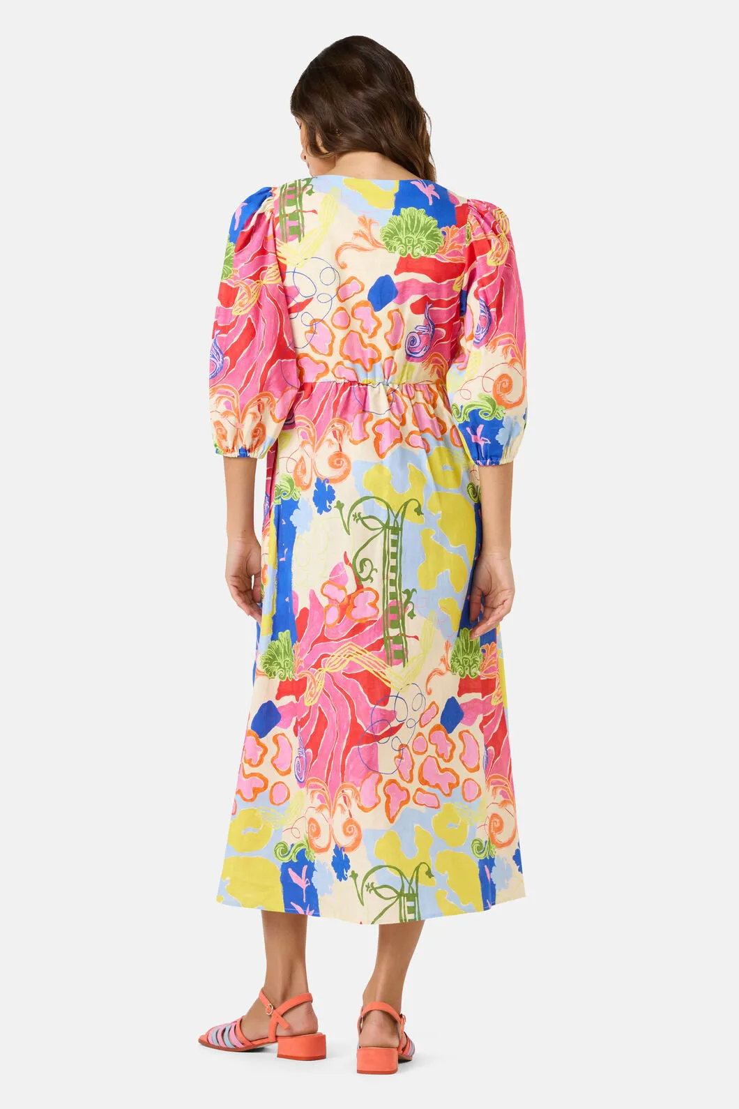 Fleur Tango Print Long Dress sold by gorman product image thumbnail 3