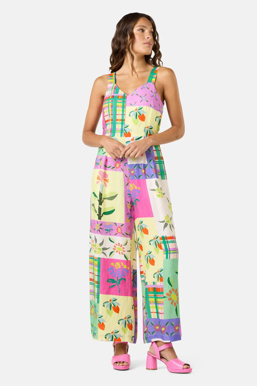 Stencil Garden Print Pantsuit sold by gorman product image thumbnail 2