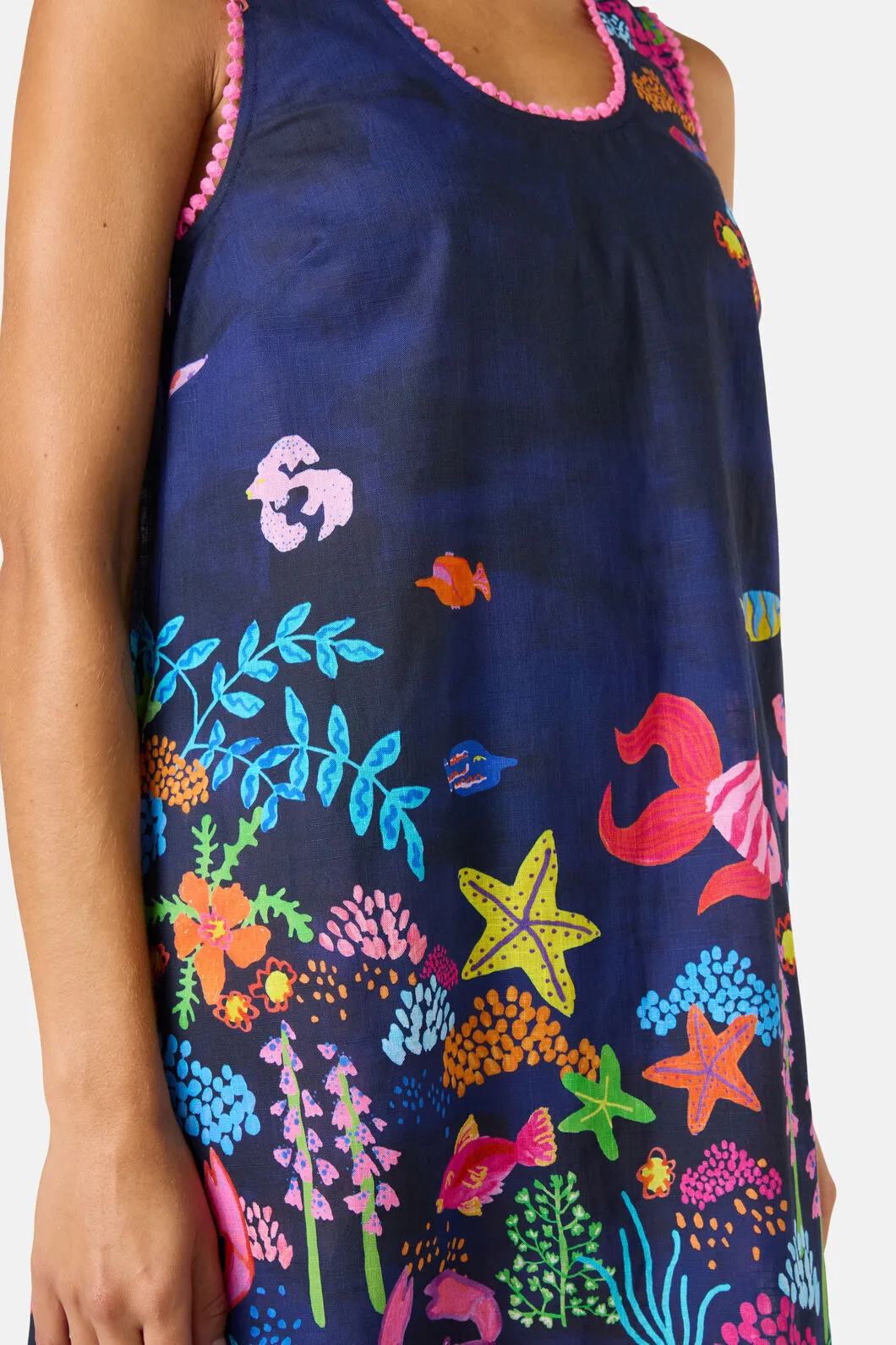 Fish Ahoy Print Holiday Dress sold by gorman product image thumbnail 5