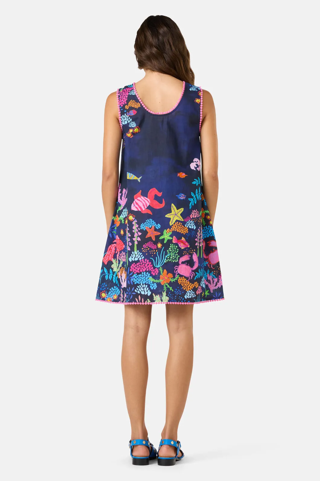 Fish Ahoy Print Holiday Dress sold by gorman product image thumbnail 4