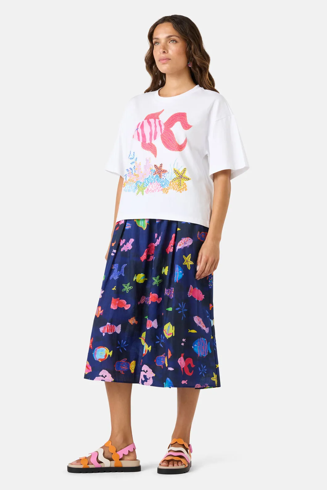 Fish Ahoy Relaxed Tee sold by gorman product image thumbnail 3